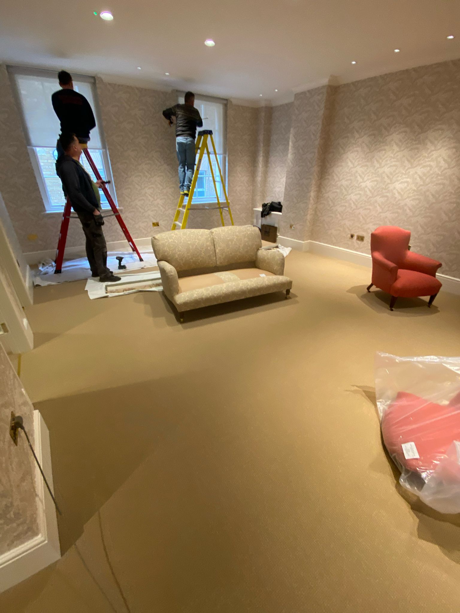 Unnatural Flooring The Isles Jura IS002 carpet installation in-9