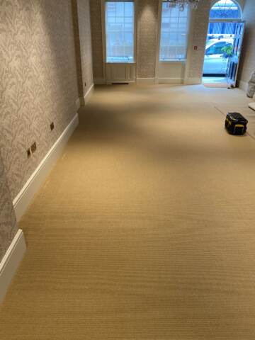 Unnatural Flooring The Isles Jura IS002 carpet installation in-Main