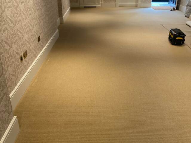 Unnatural Flooring The Isles Jura IS002 carpet installation in Farringdon