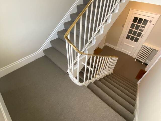 Victoria Carpets Habberly Ridge Simply Bracken installation in Borough