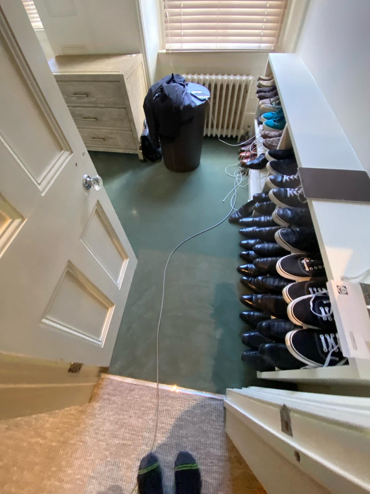 Westex Flooring Westend Velvet Exquisite Spruce carpet installation in-6