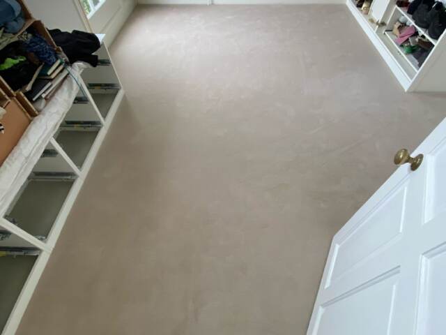 Westex Flooring Westend Velvet Supreme Magnolia carpet installation in Hammersmith