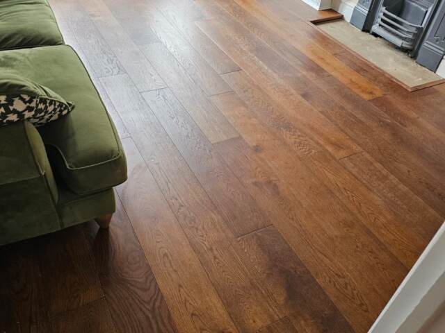 Xylo R88 wood flooring installation in Earls Court