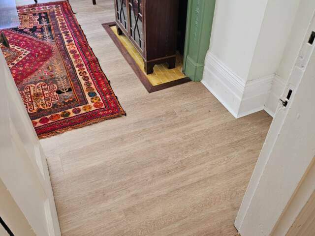 Amtico Click Smart Treated Oak installation in Clapham