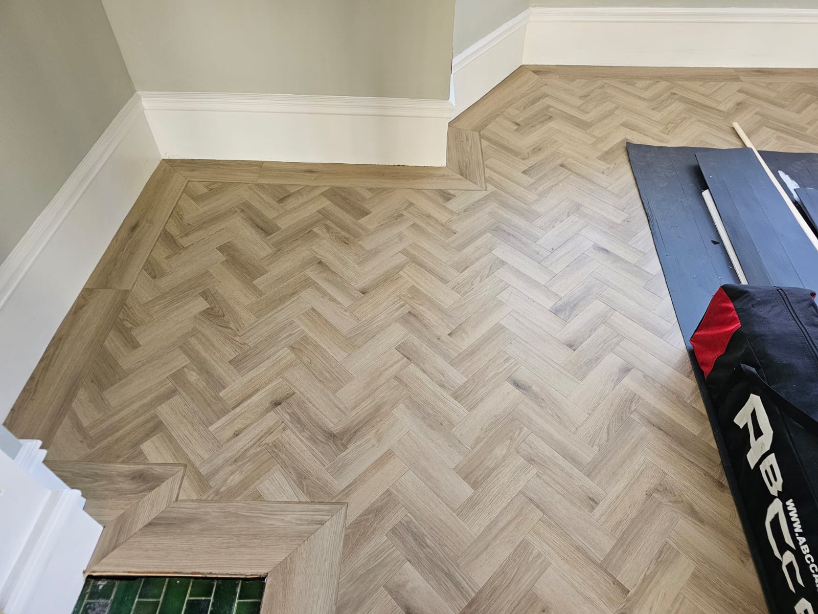 Amtico Signature Cornish Oak installation &#8211; 3