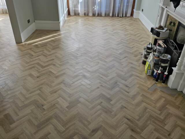 Amtico Signature Cornish Oak installation Barnes