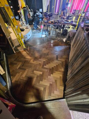 Amtico Spacia Noble Oak and Black Walnut installation in – 4