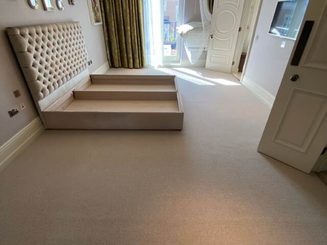 Best Wool Carpets Kensington Birch installation in Pimlico