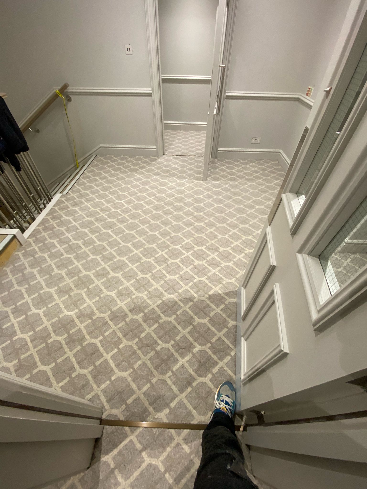 Brintons The Country Life Collection Plato Cloud carpet installation in &#8211; 11