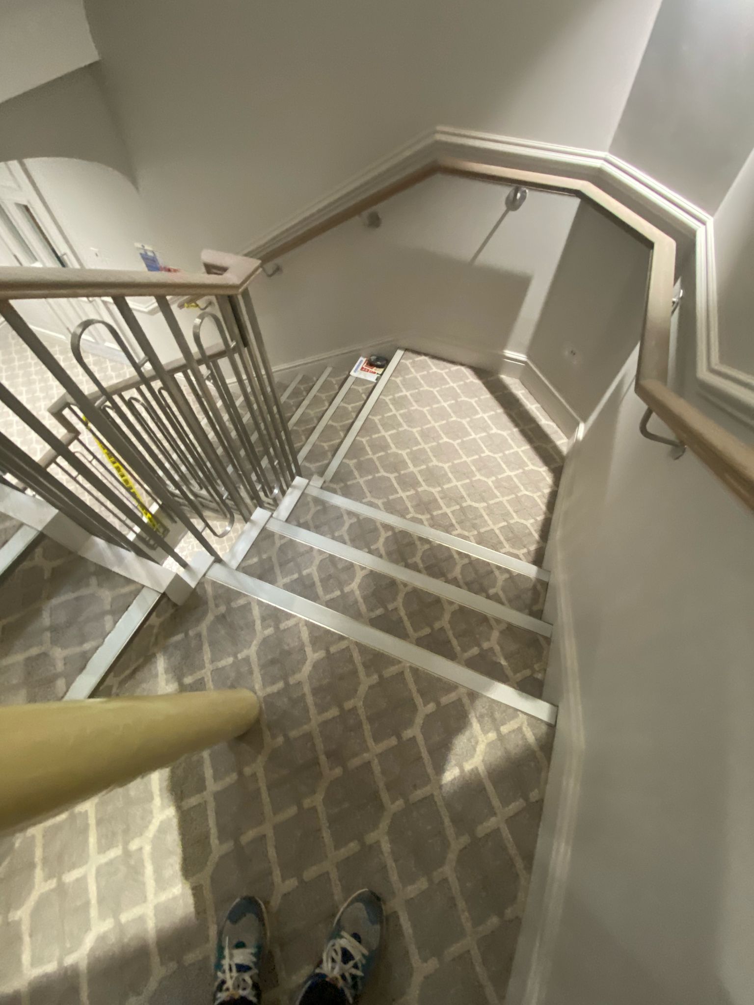 Brintons The Country Life Collection Plato Cloud carpet installation in &#8211; 3