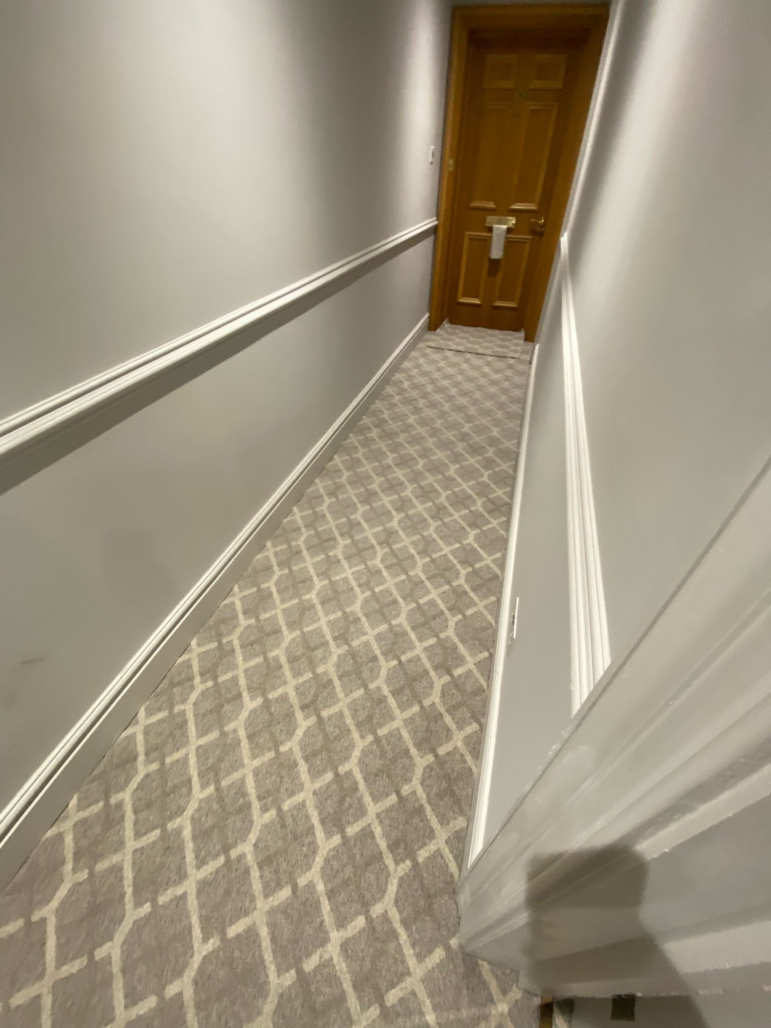 Brintons The Country Life Collection Plato Cloud carpet installation in &#8211; 4