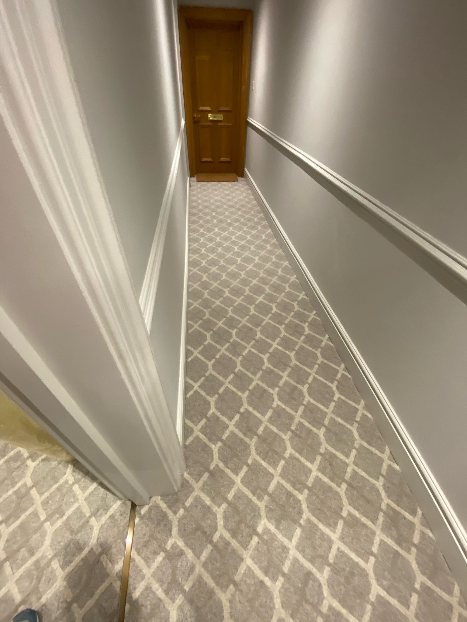 Brintons The Country Life Collection Plato Cloud carpet installation in &#8211; 5