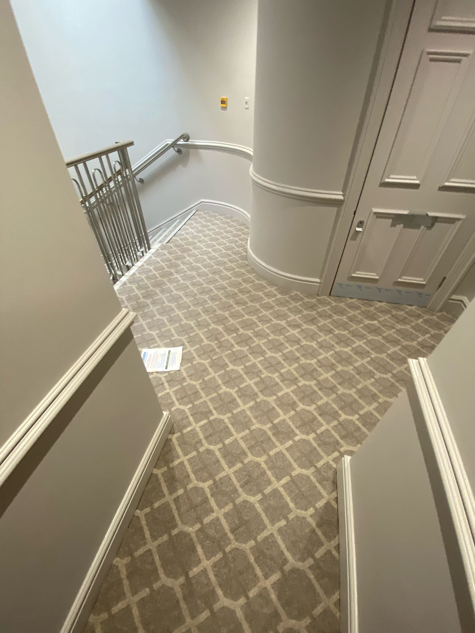 Brintons The Country Life Collection Plato Cloud carpet installation in &#8211; 7