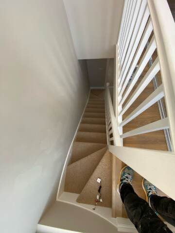 Clarendon Carpets Mortlake Brussels Sand Dune installation in – 5