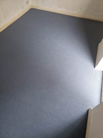 Fibre Carpets Wool Twill Wishing Well installation in – 3