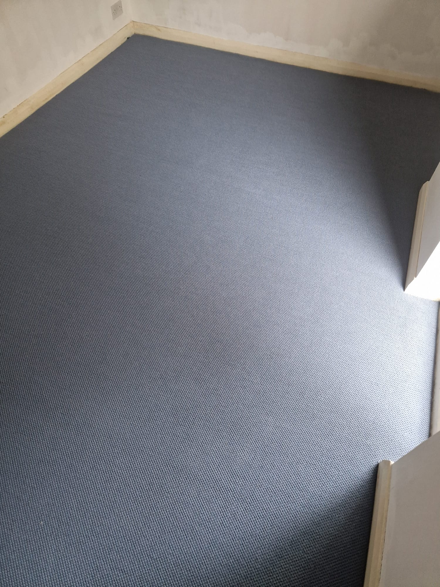 Fibre Carpets Wool Twill Wishing Well installation in &#8211; 3