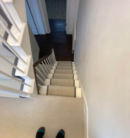 Fibre Flooring Wool Maldives Manatee carpet installation in – 1