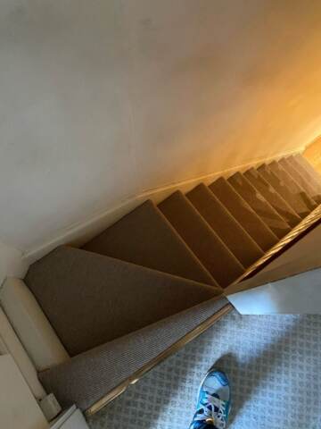 Likewise London Pot Pour Clay carpet installation in – 3