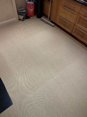 Unnatural Flooring Woven Vinyl Savannah UF1003 installation in – 5