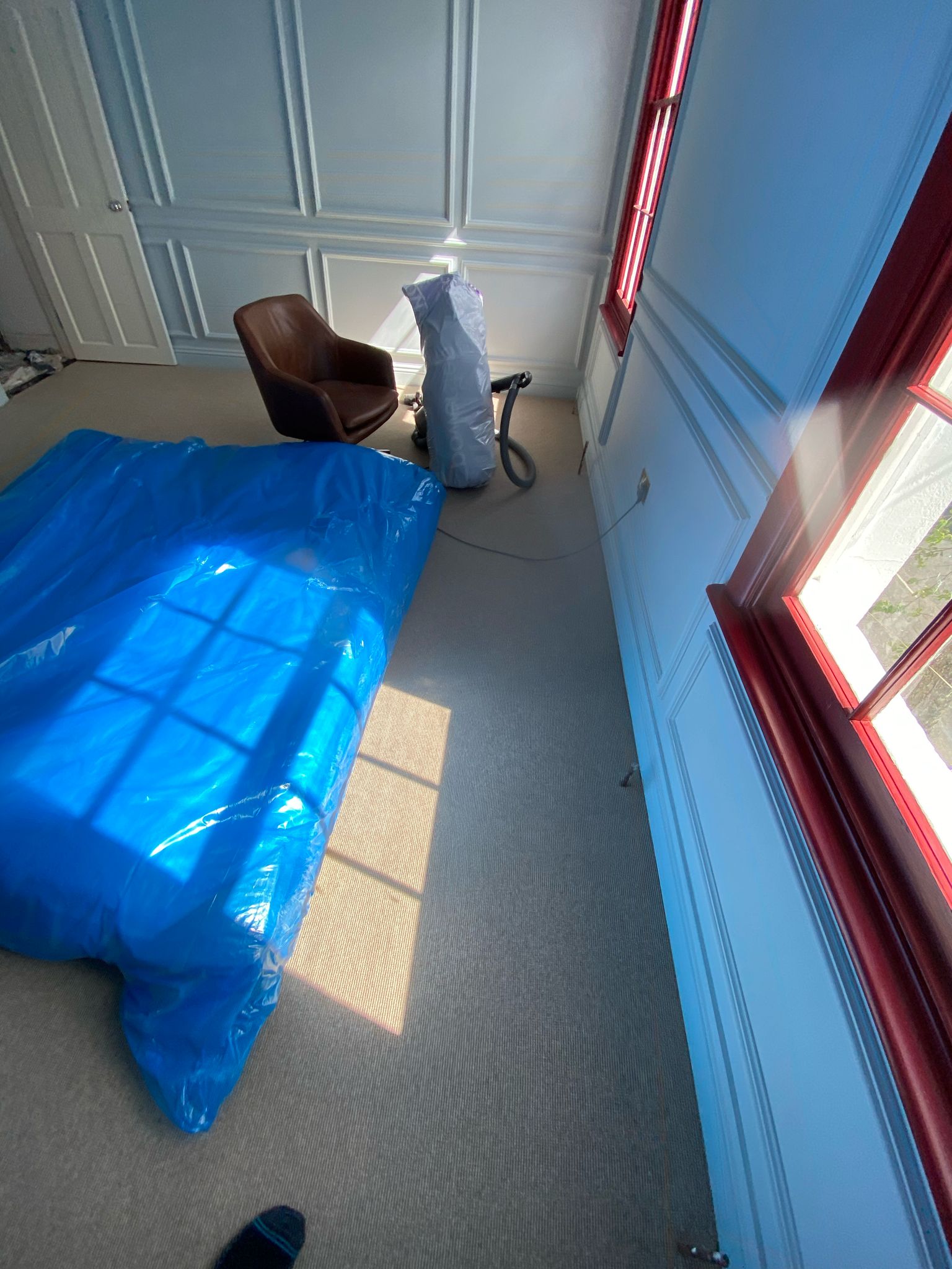 Westex Flooring Croxby Wool Loop Carraway carpet installation in &#8211; 1