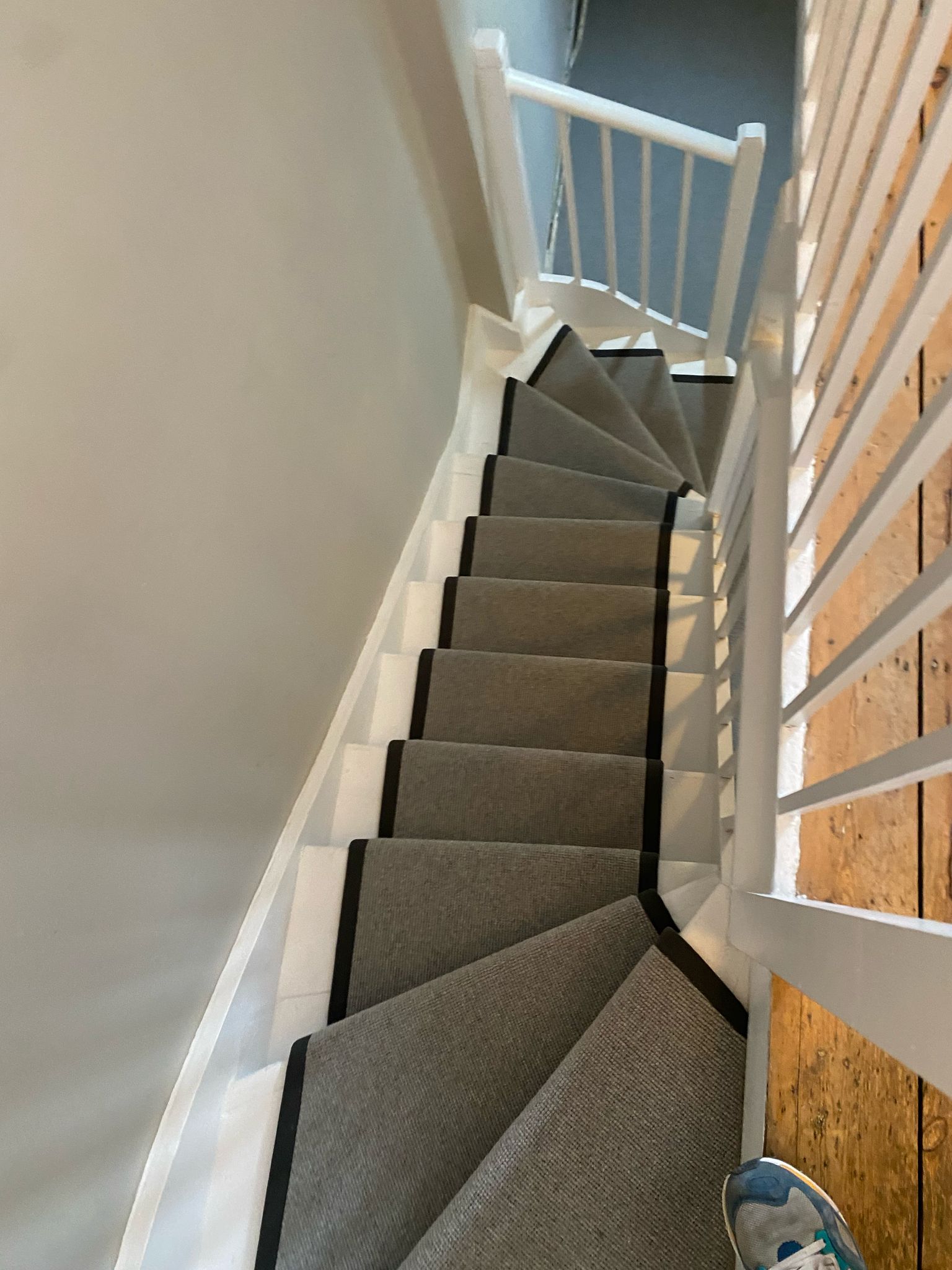 Westex Flooring Croxby Wool Loop Gabbro carpet installation in &#8211; 4