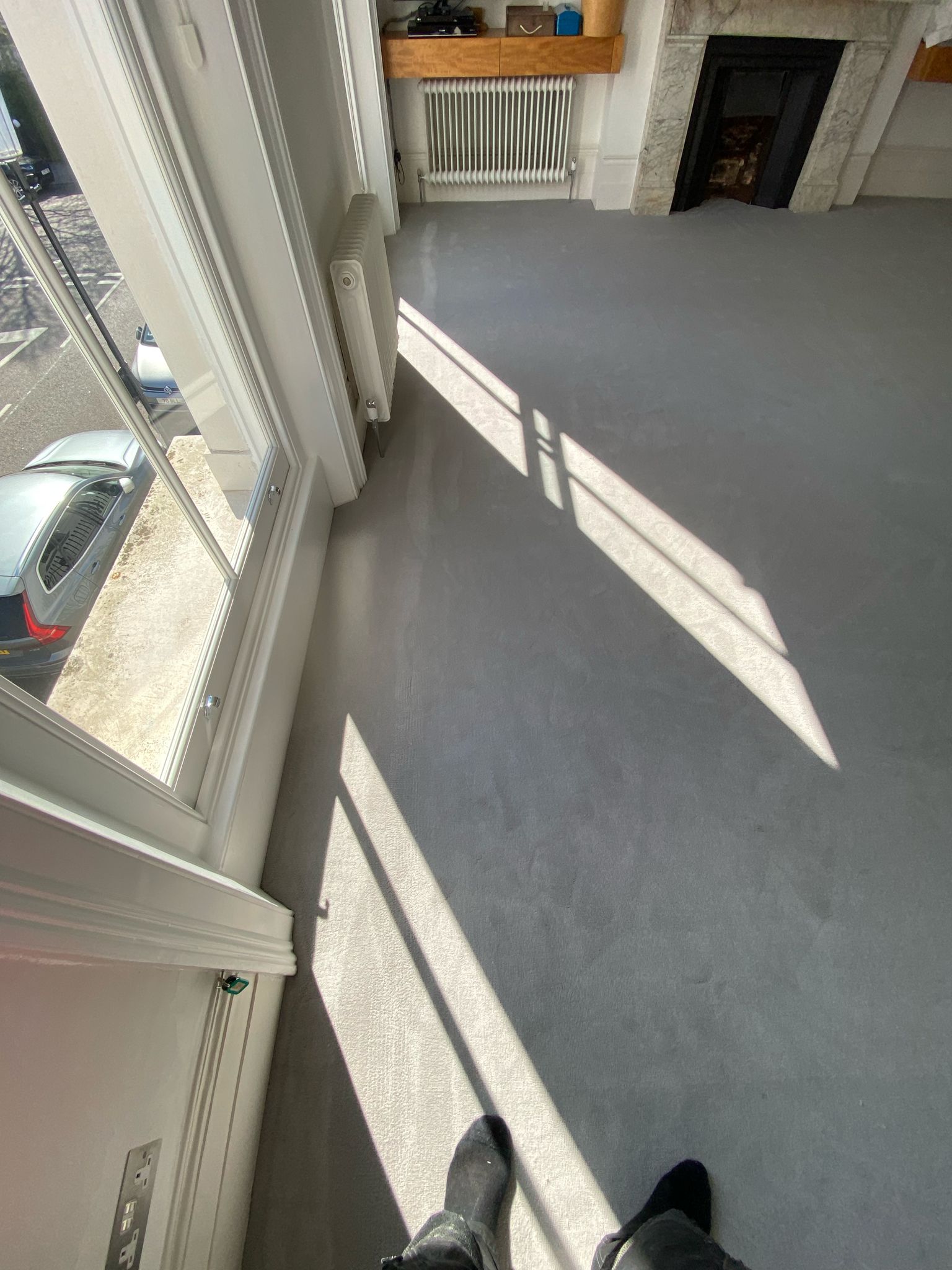 Westex Flooring Westend Velvet Pebble carpet installation &#8211; 1