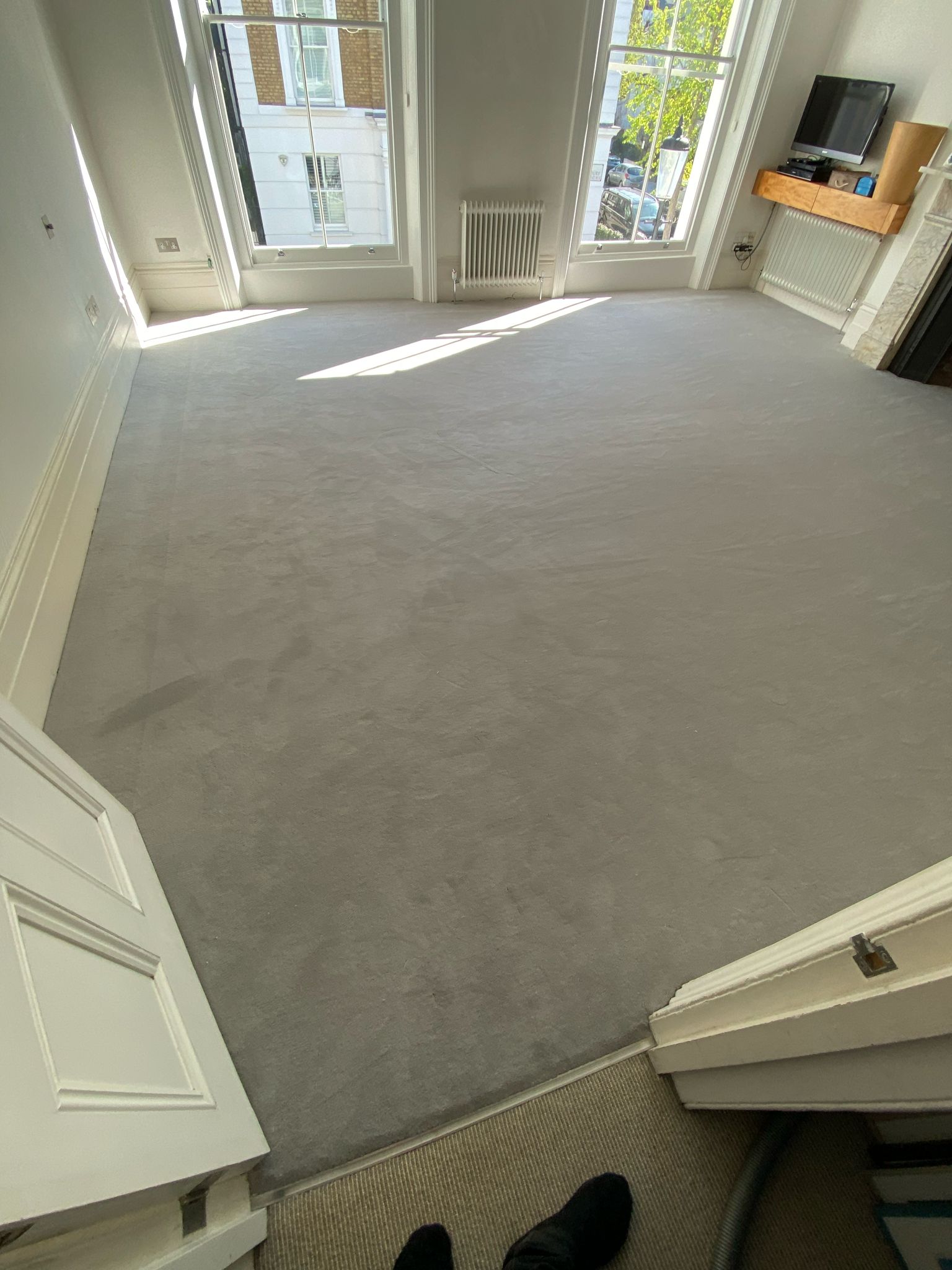 Westex Flooring Westend Velvet Pebble carpet installation &#8211; 2