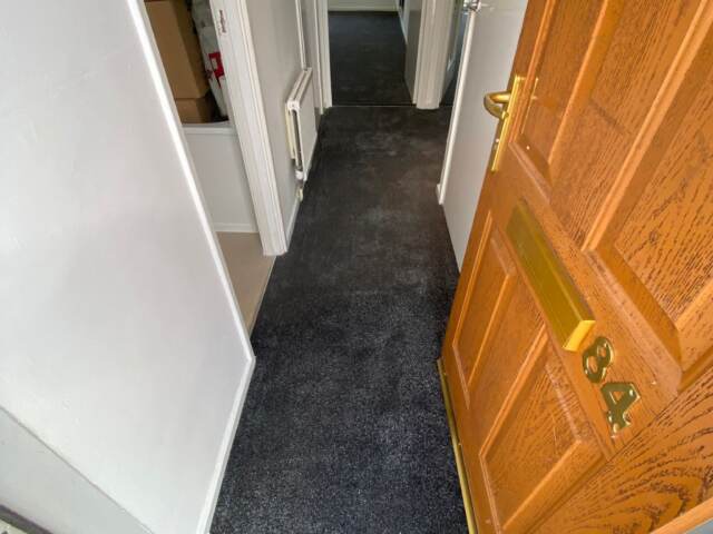 Abingdon Flooring Rustique Twist Shepherd Friend carpet installation in St John’s Wood