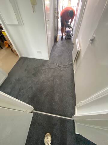 Abingdon Flooring Rustique Twist Shepherd Friend carpet installation_4