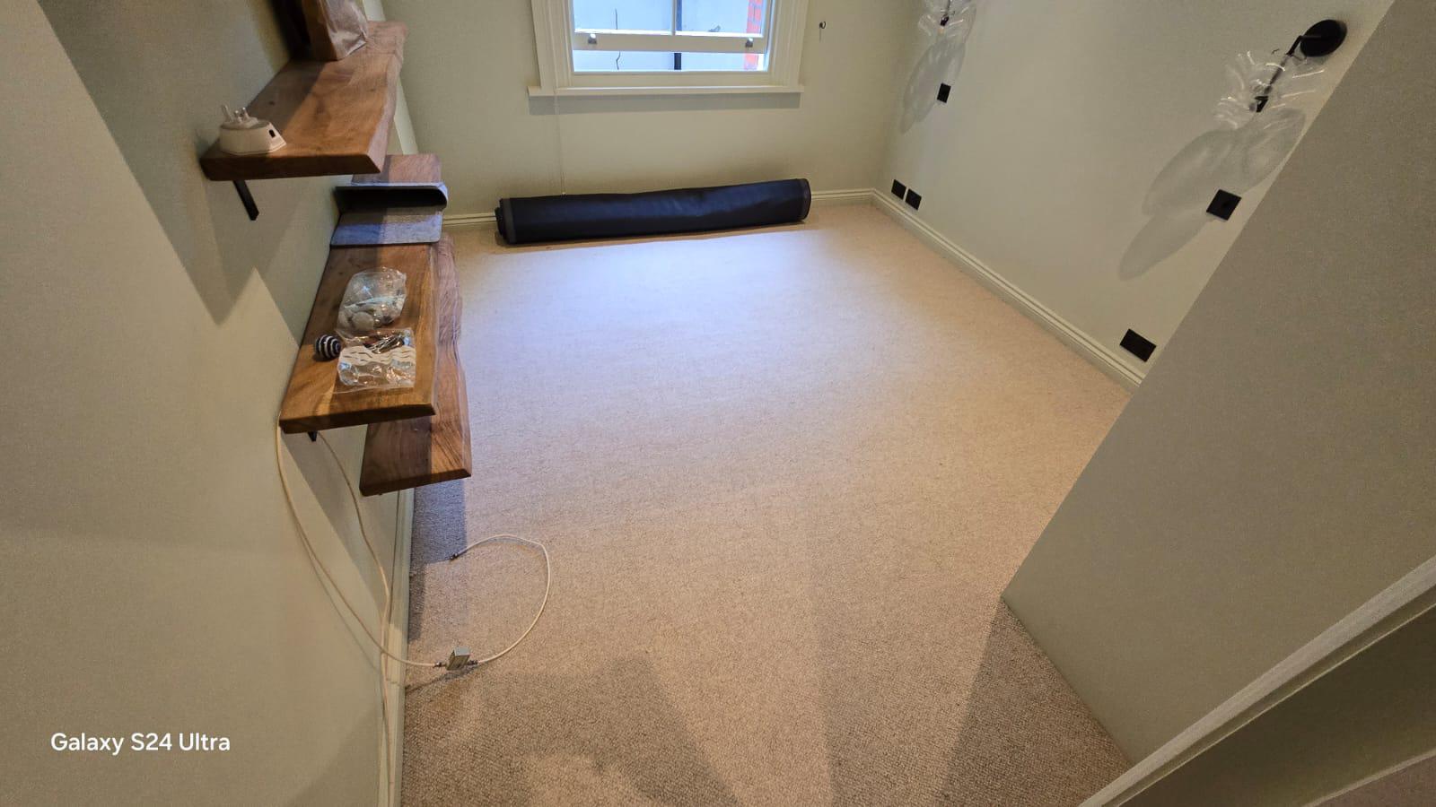 Alternative Flooring Barefoot Wool Hatha Mantra carpet installation_14