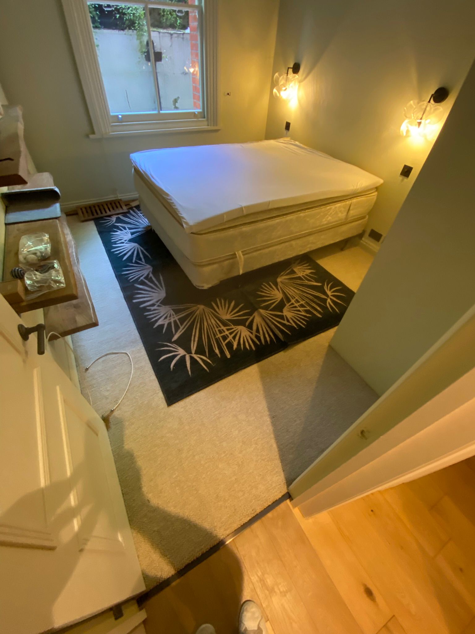 Alternative Flooring Barefoot Wool Hatha Mantra carpet installation_4