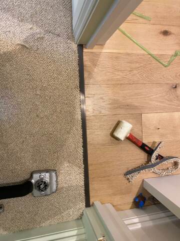 Alternative Flooring Barefoot Wool Hatha Mantra carpet installation_6