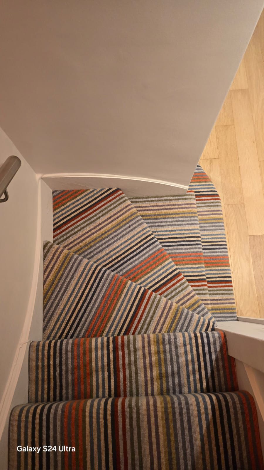 Alternative Flooring Margo Selby Stripe Frolic Westbrook carpet installation in_2