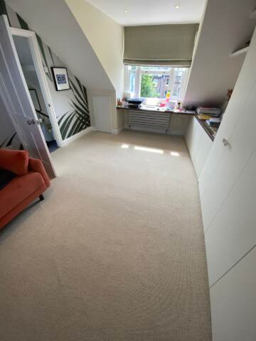 Alternative Flooring Milkshake Vanilla carpet installation_4