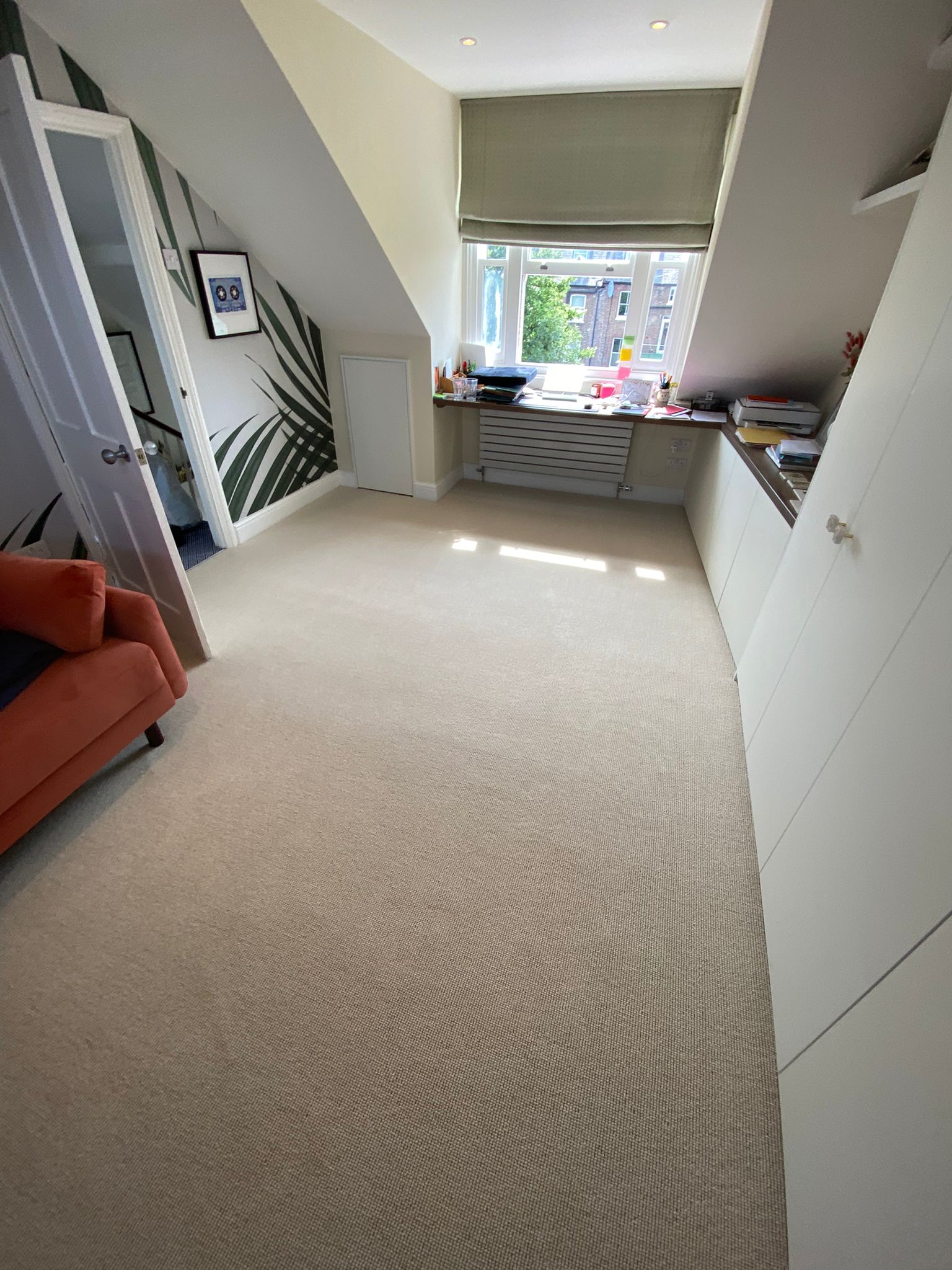 Alternative Flooring Milkshake Vanilla carpet installation_4