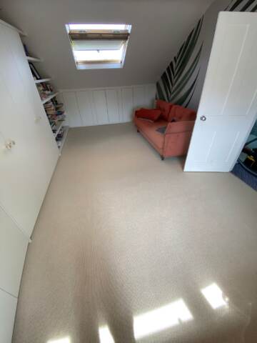 Alternative Flooring Milkshake Vanilla carpet installation_6