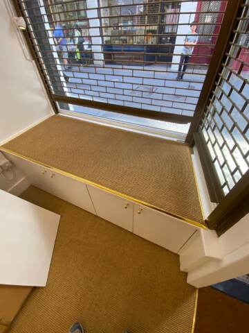 Alternative Flooring Sisal Super Boucle Bodmin 1309 carpet installation_3