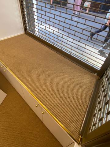 Alternative Flooring Sisal Super Boucle Bodmin 1309 carpet installation_6