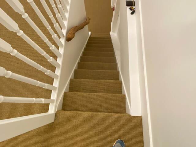 Alternative Flooring Sisal Super Boucle Bodmin 1309 carpet installation in Southwark