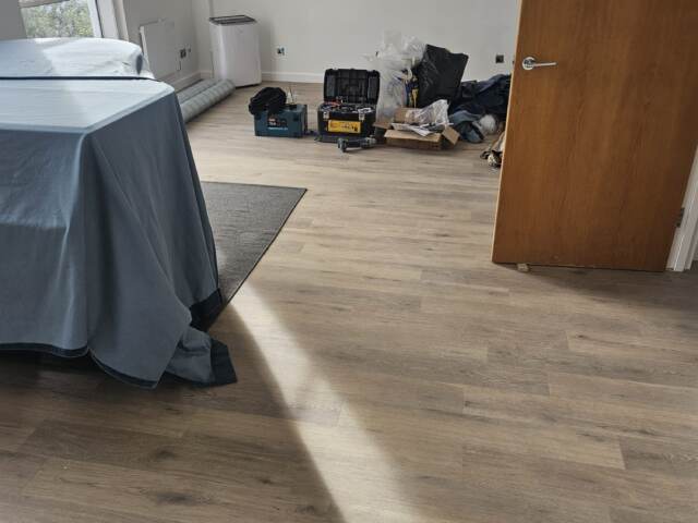 Amtico Form Shoal Oak installation in Farringdon