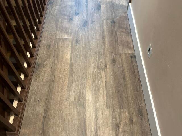 Amtico Spacia Worn Ash installation in Kilburn