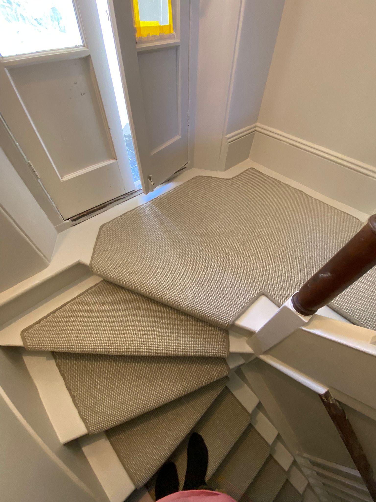 Best Wool Carpets Savannah Reseda M10266 installation_4