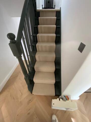 Clarendon Carpets Mayfair Natural installation_11
