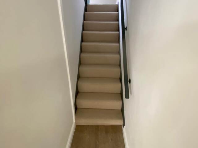 Clarendon Carpets Mayfair Natural installation in Paddington