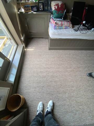 Clarendon Carpets Mortlake Kashmir Beige Ripple installation_2