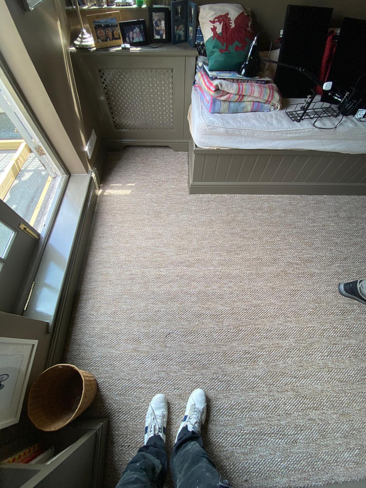 Clarendon Carpets Mortlake Kashmir Beige Ripple installation_2