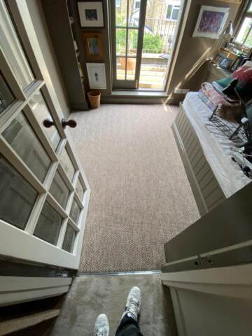 Clarendon Carpets Mortlake Kashmir Beige Ripple installation_4
