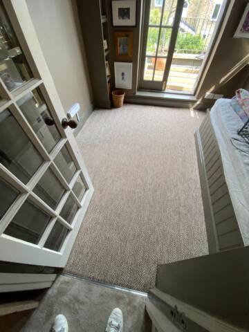 Clarendon Carpets Mortlake Kashmir Beige Ripple installation_6