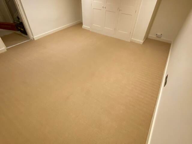 Crucial Trading Jute Herringbone Natural JT900 carpet installation in Paddington