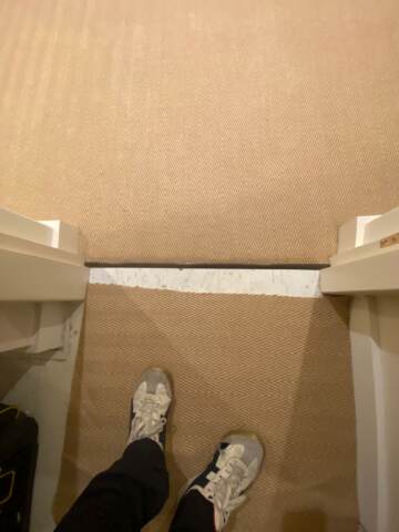 Crucial Trading Jute Herringbone Natural JT900 carpet installation_9